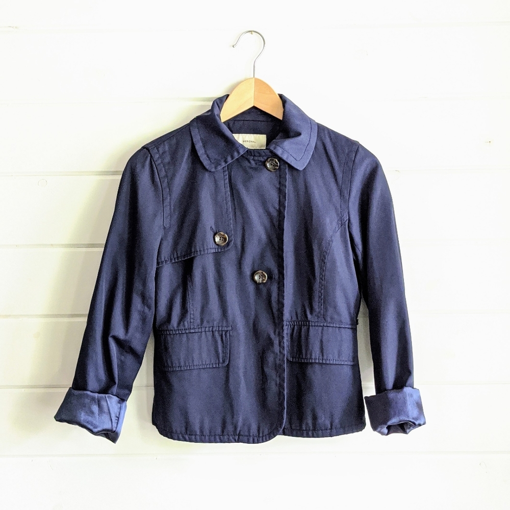Fall Navy Blue Jacket - Picture 7 of 7